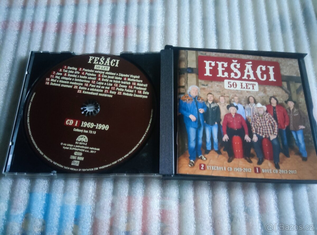 Cd - 3 cd Fešáci - 50 let - 2