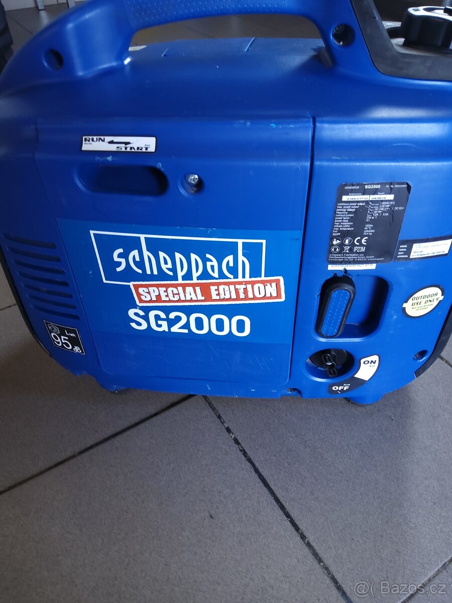 Elektrocentrála Scheppach SG2000 - 2