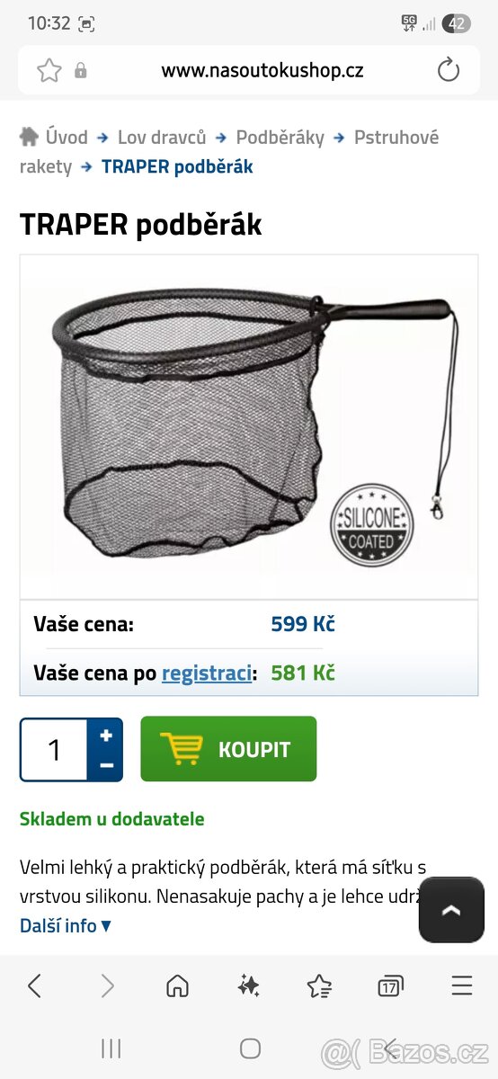 Muškařský prut + naviják - 2