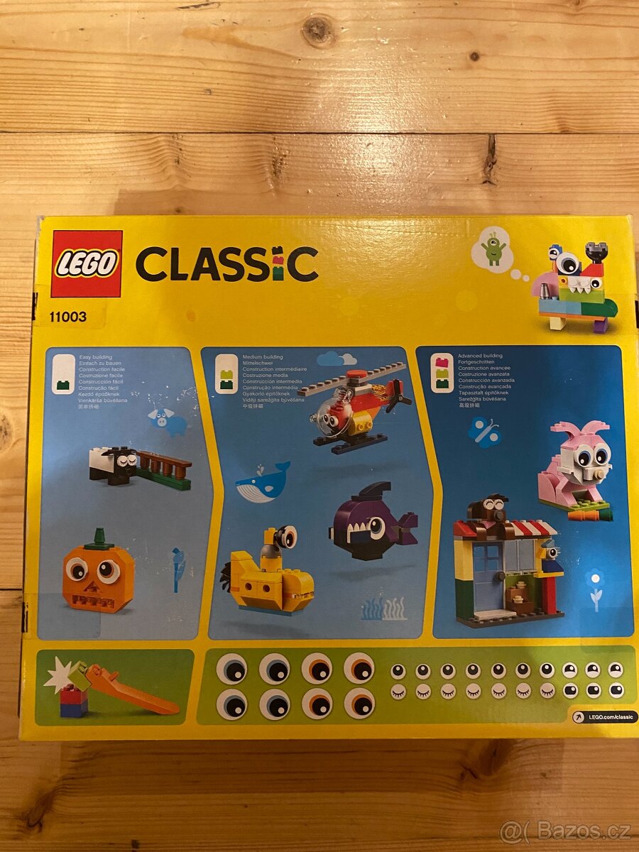 Lego Classic 11003 Kostky s očima - 2