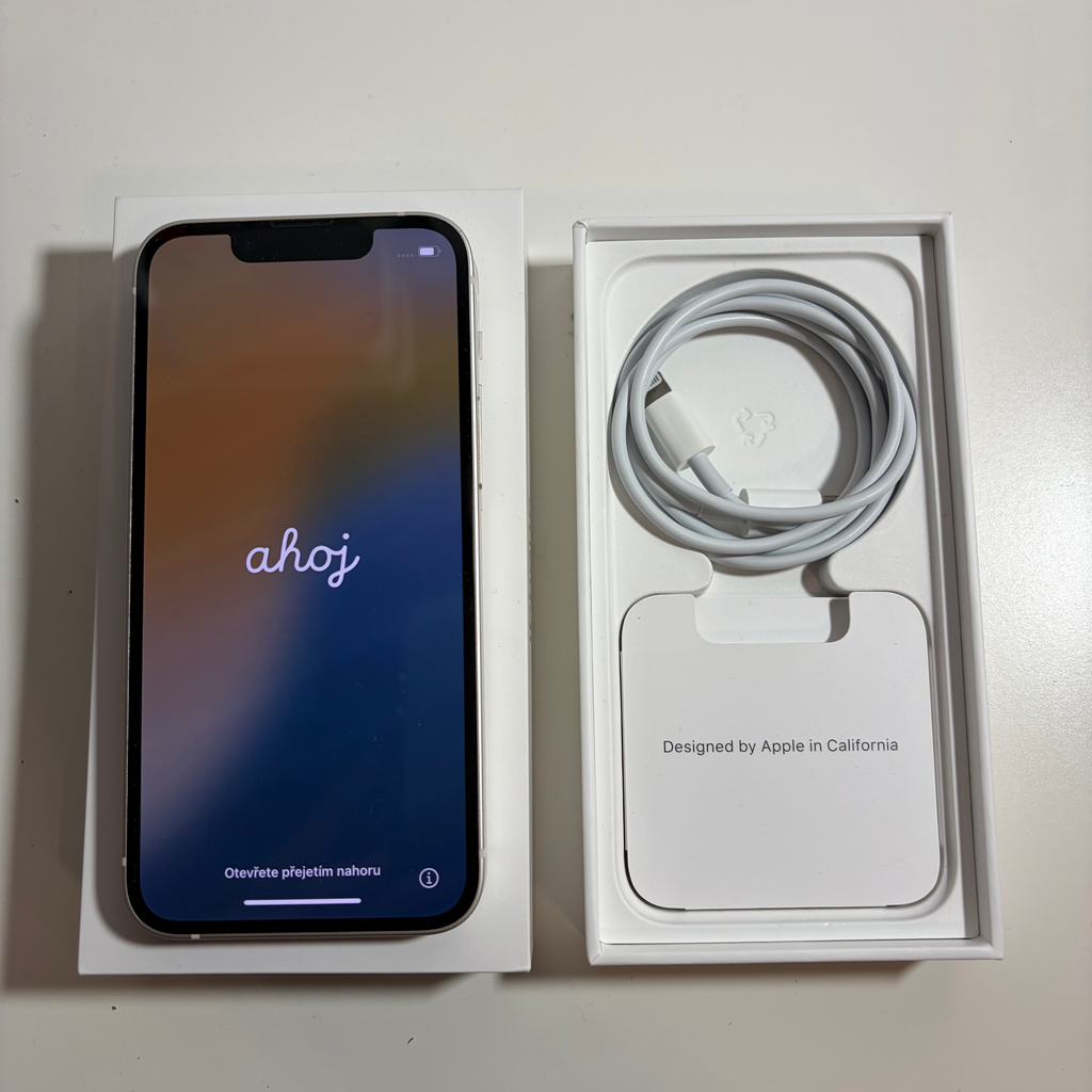 Prodám iPhone 13 mini 128 GB bílý - 2