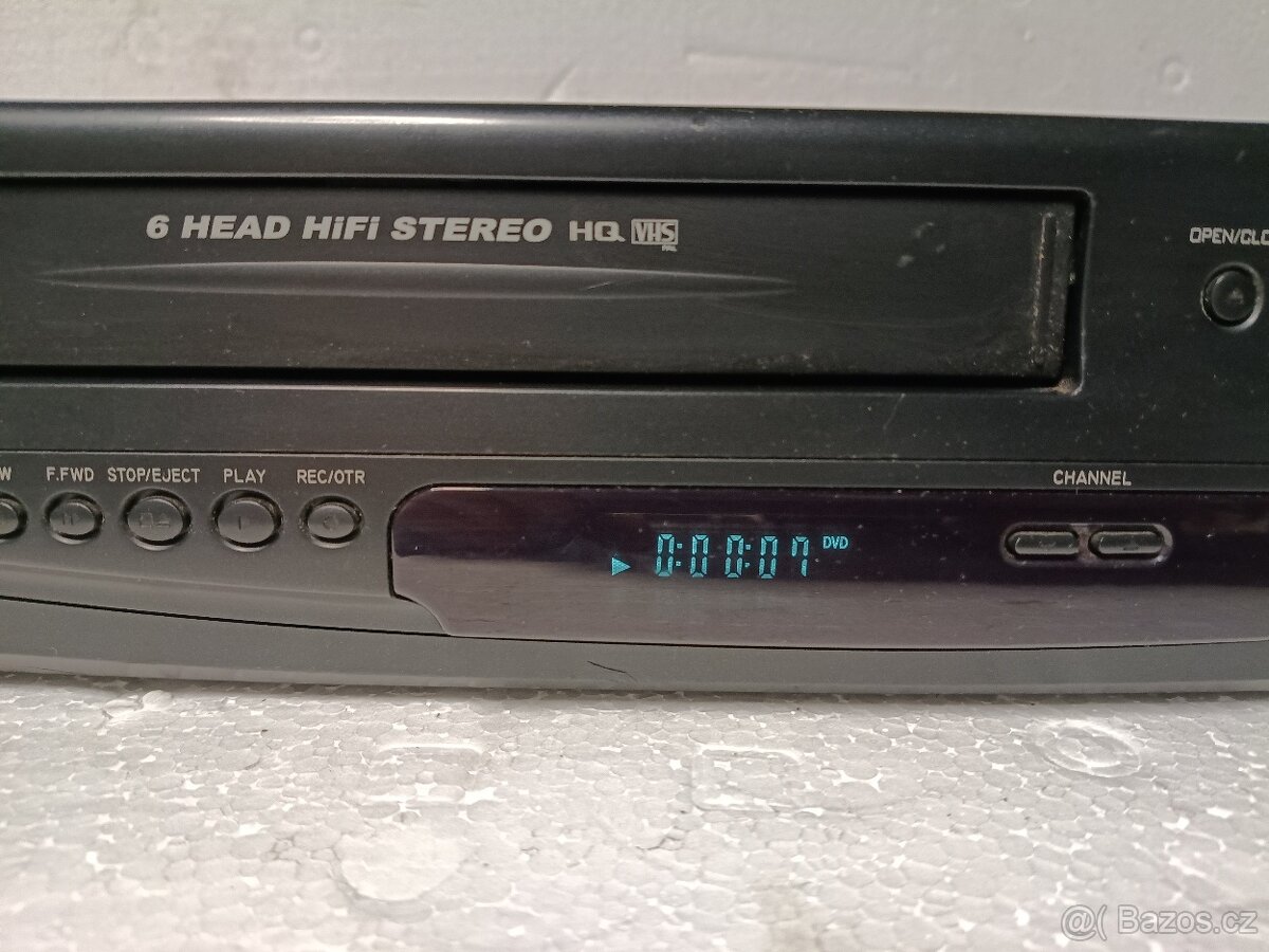 Funai Combi VHS & DVD (DBA-D4110DB - 2