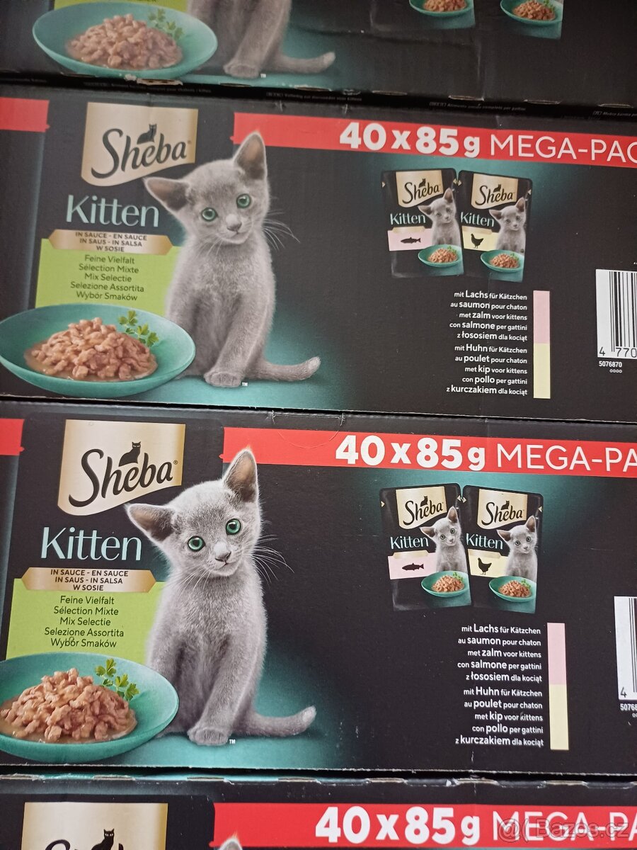 Kapsičky sheba pro koťátka - 2