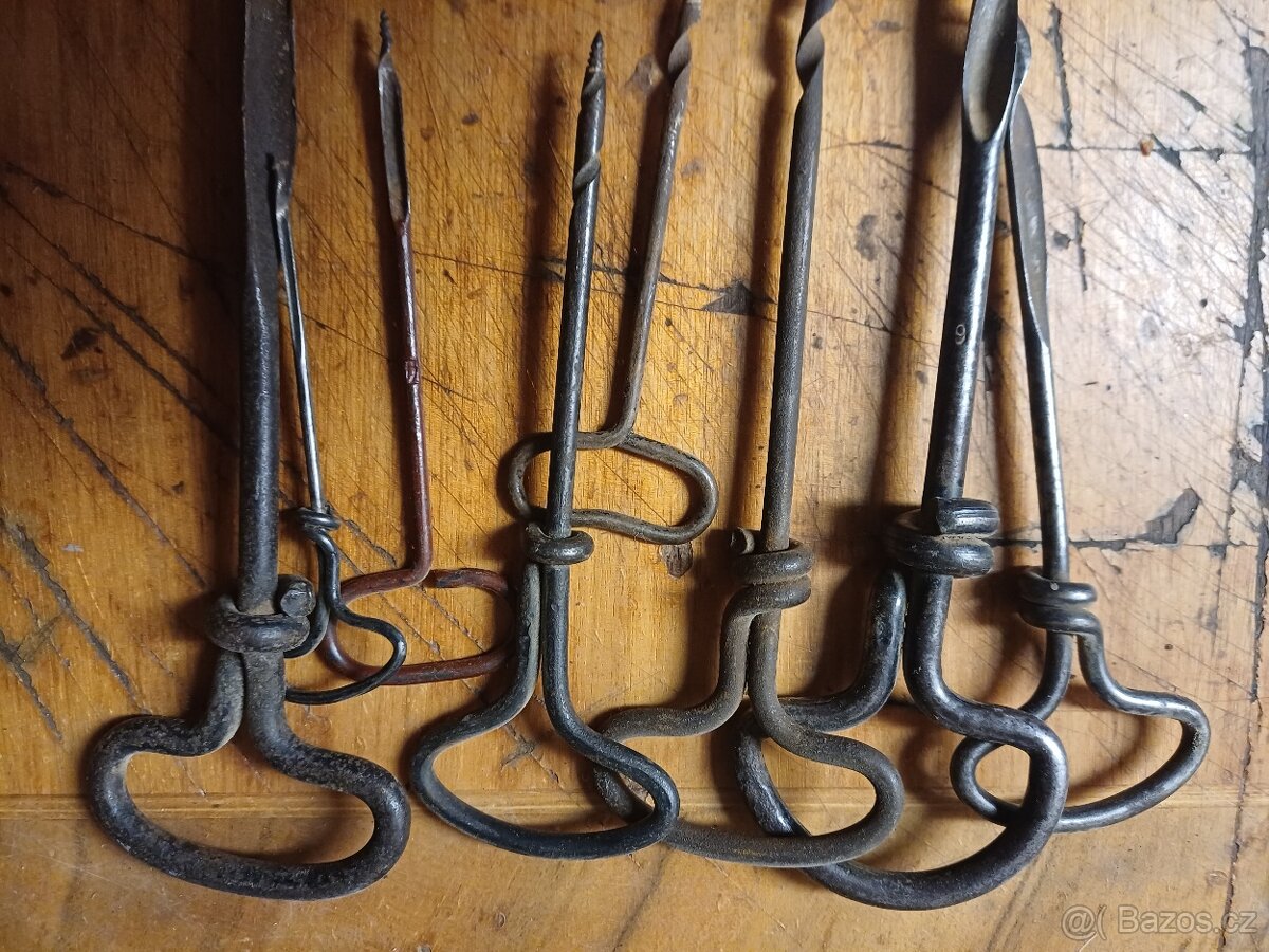 Retro vrtáky do dřeva. - 2