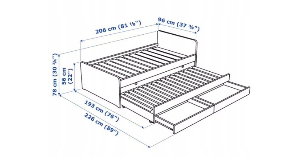 Dětská postel Ikea Slakt - 2