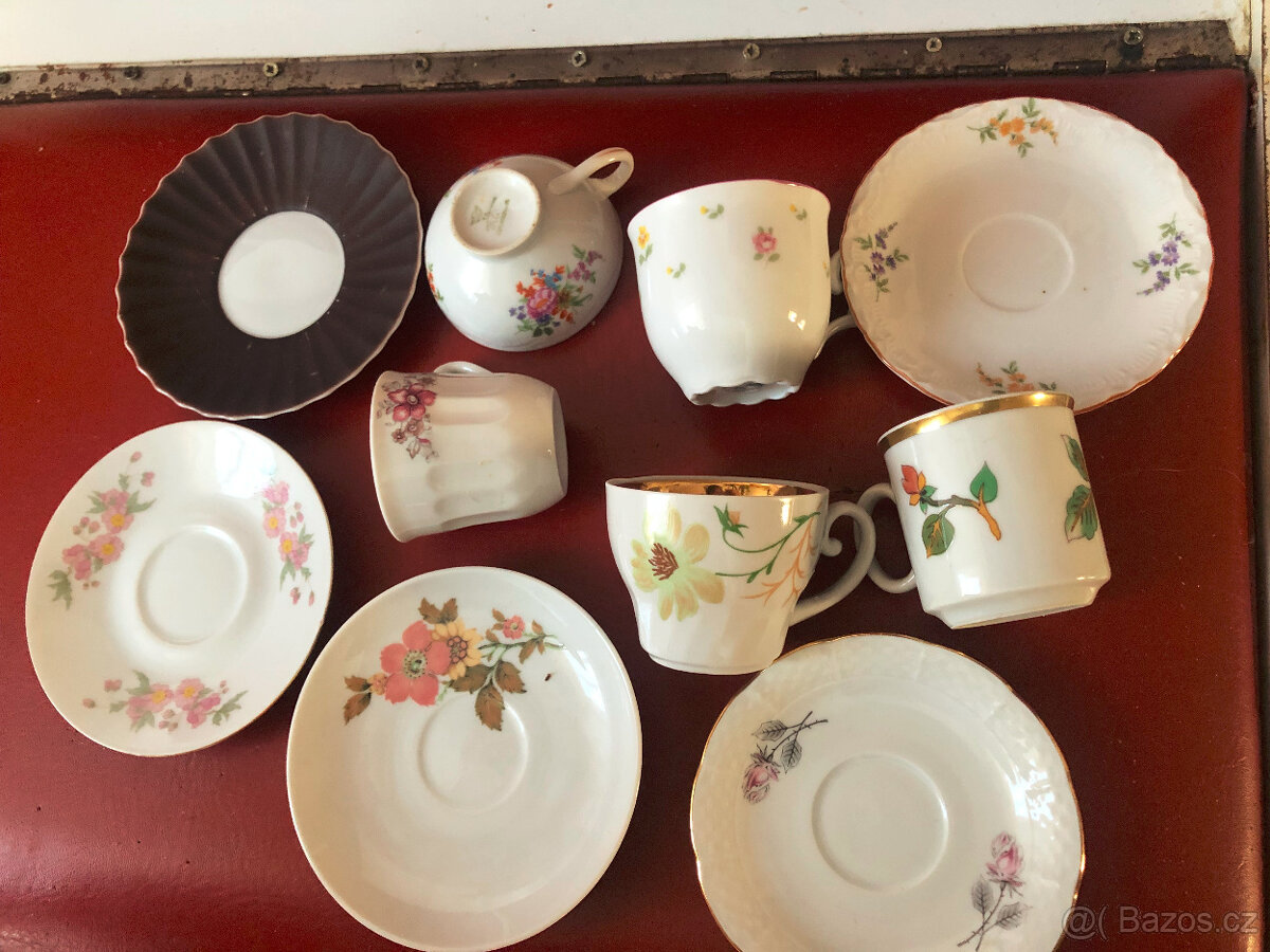 Mini hrníčky s podšálky - 2