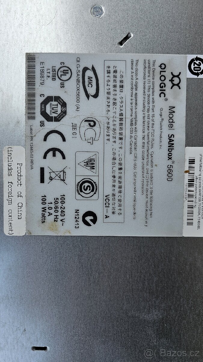 Sanbox 5600 switch - 2