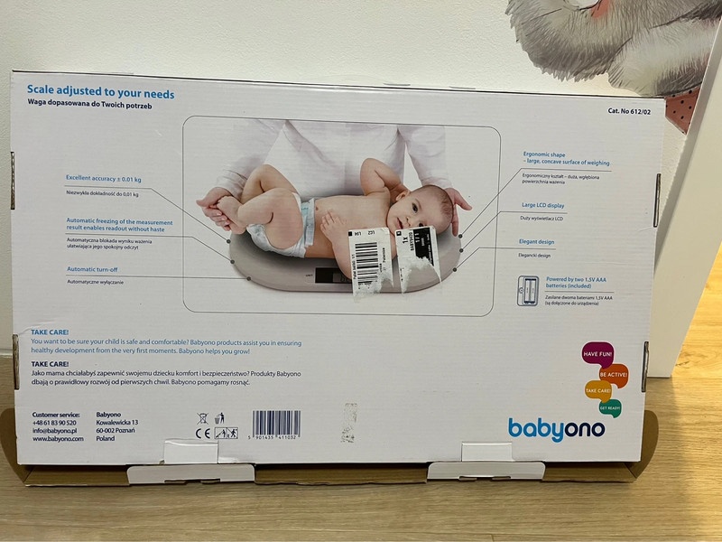Elektronická váha Babyono - 2