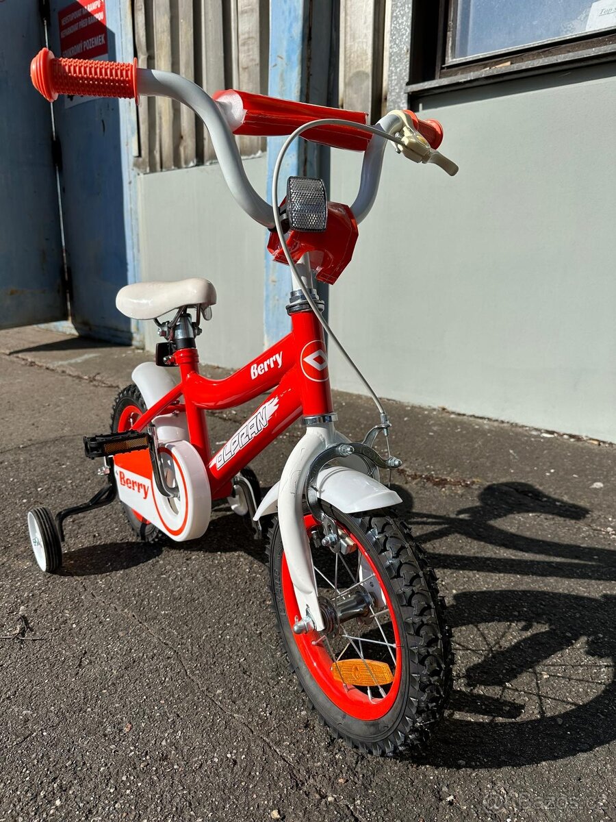 Dětské kolo Olpran Berry 12" červená - 2