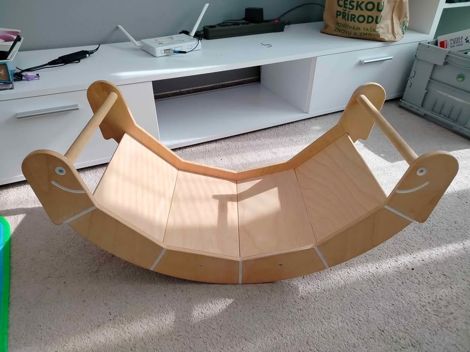 Dřevěné houpačka pro děti - 2