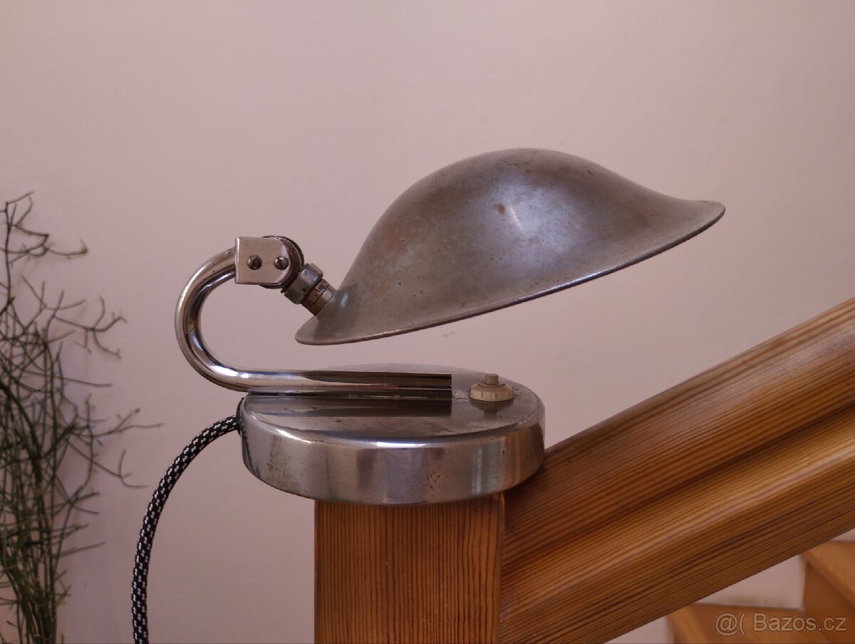 Retro chromovaná lampička Napako - 2