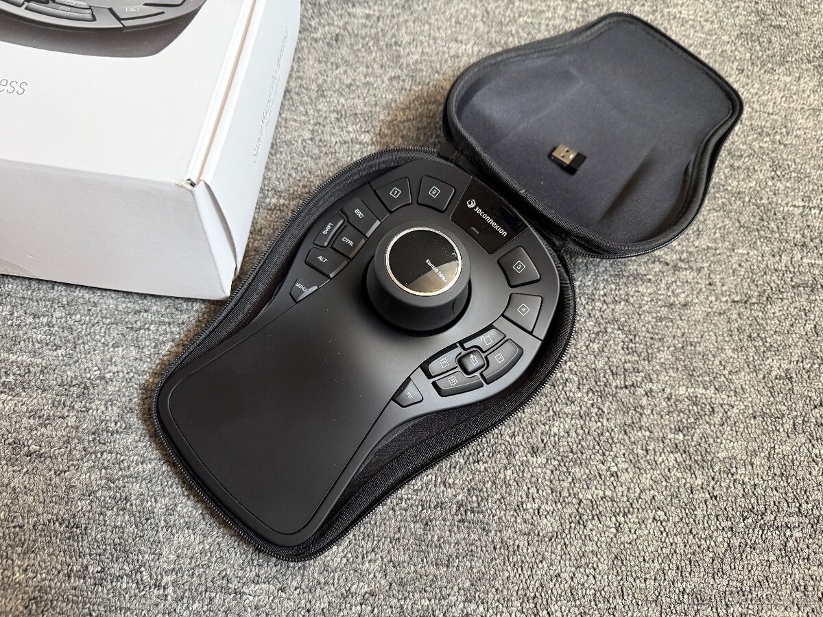 3D myš SpaceMouse Pro Wireless - TOP stav - 2
