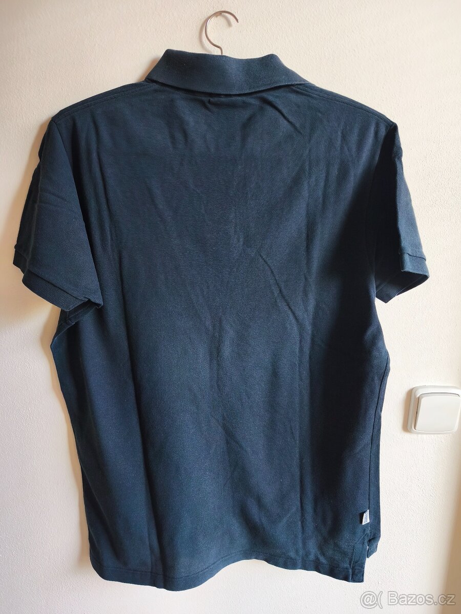 Tmavě modré polo tričko Franklin & Marshall – Velikost L - 2