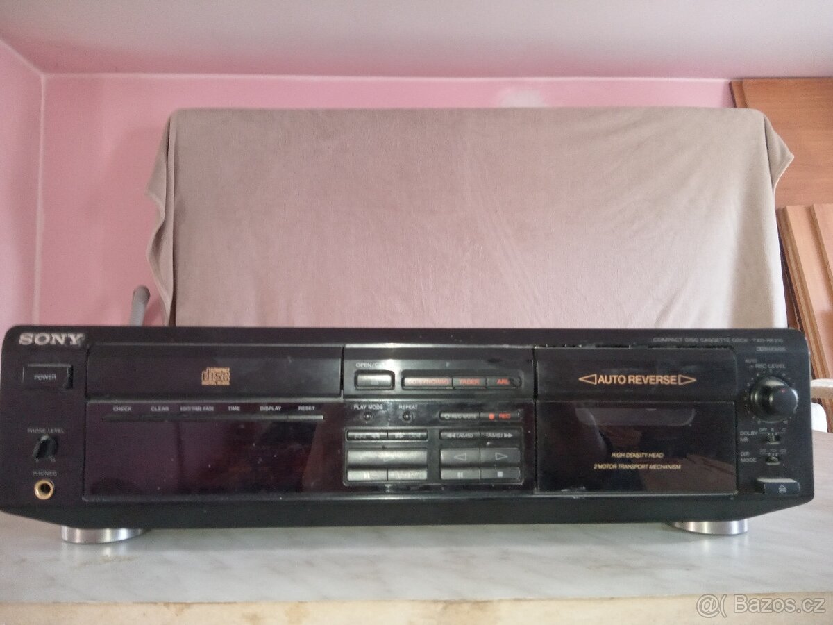 Sony cd tape deck - 2