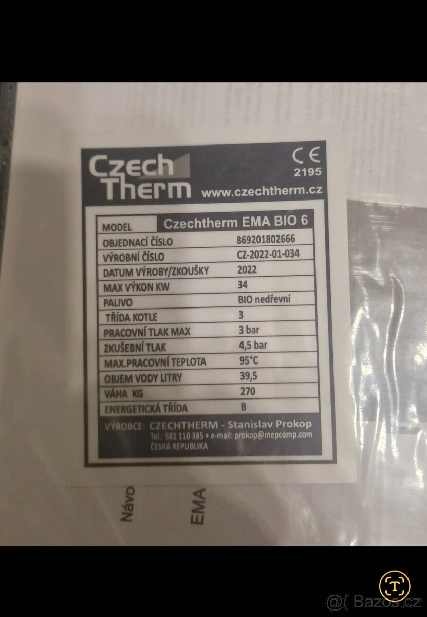 Czechtherm EMA BIO 6 - 2