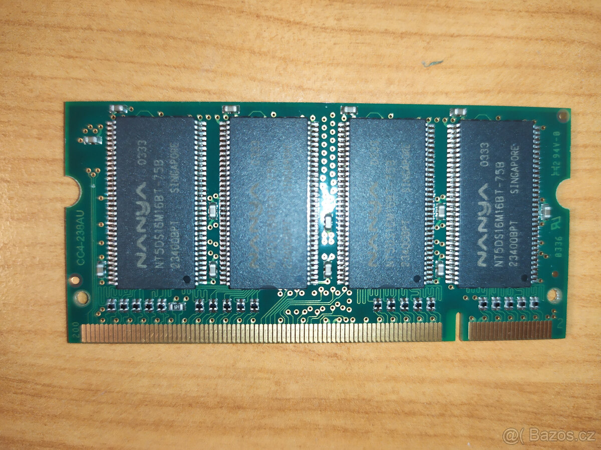 Paměť RAM DDR 256 MB - 2