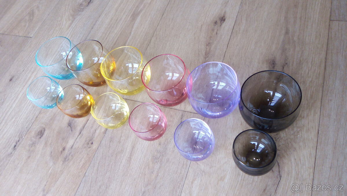 Moser barevný set Culbuto - 12 kusů - 2