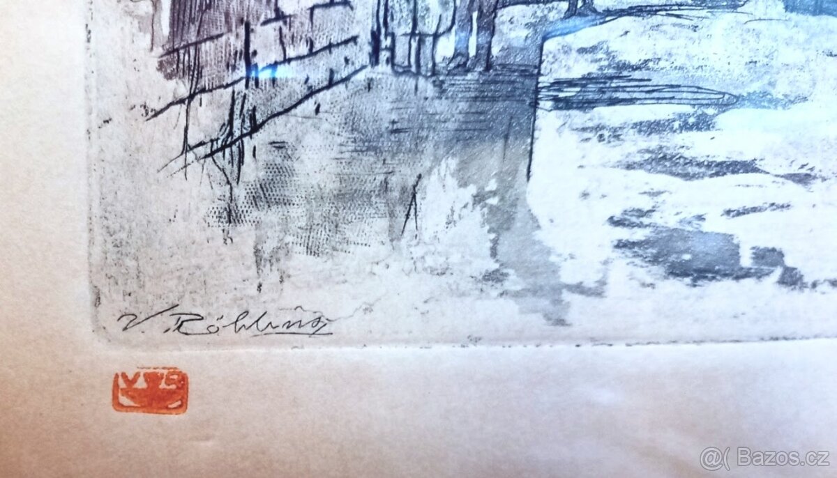 Vl.Röhling: Malostranské mostecké věže - 2