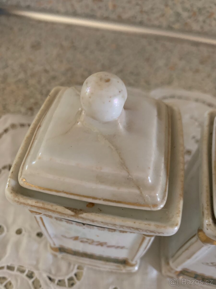 Dózy porcelánové - 2