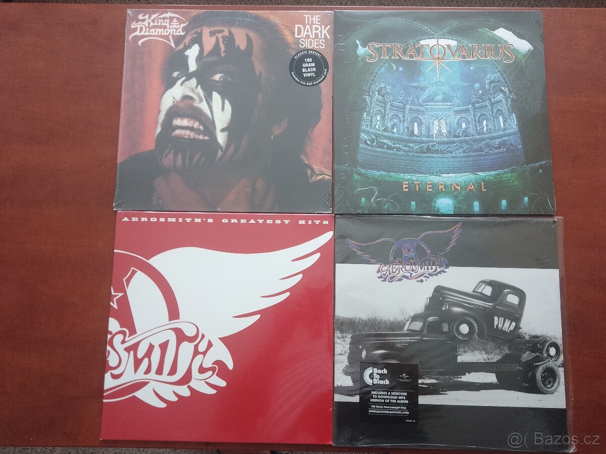 PRODÁM MIX LP - IRON MAIDEN , LED ZEPPELIN , KING DIAMOND... - 2