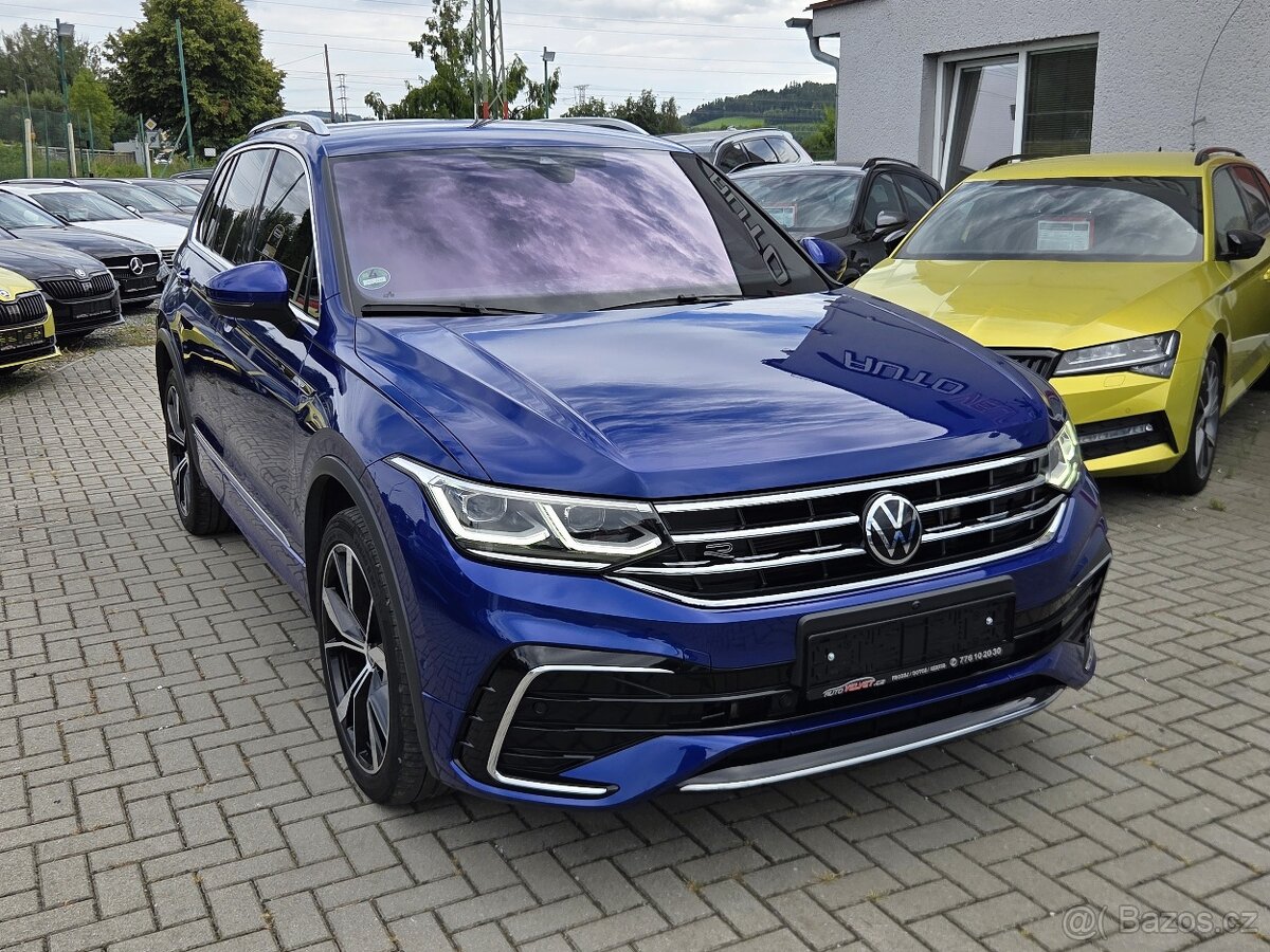 VW Tiguan 4x4 DSG R-Line VIRTUAL IQ LIGHT HUD KAMERA TAŽNÉ - 2