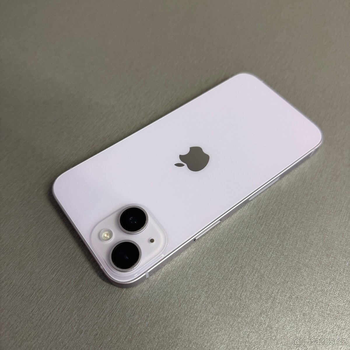 iPhone 14 256GB fialový, pěkný stav, 12 měsíců záruka - 2