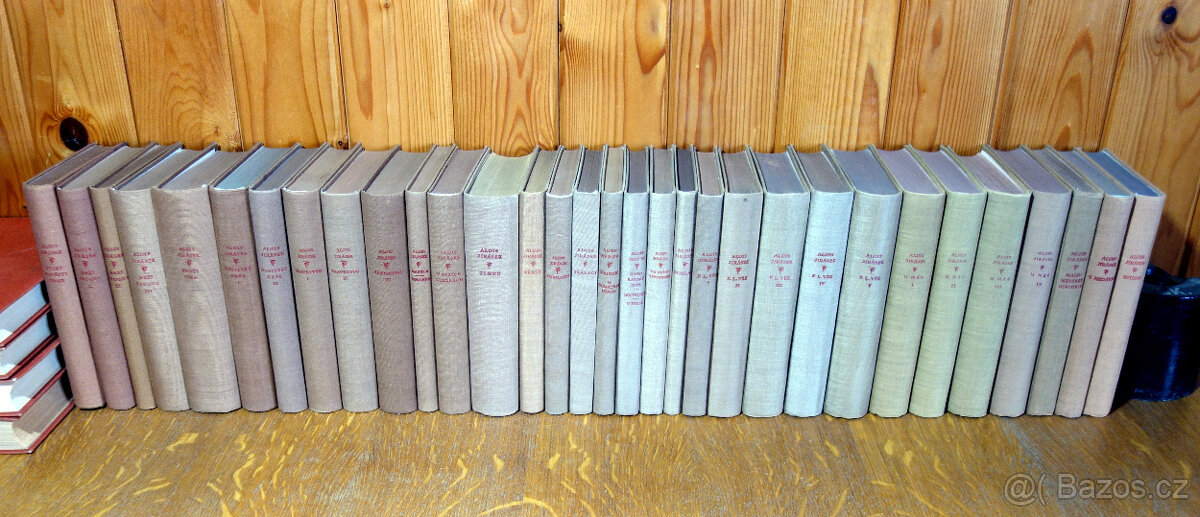Alois Jirásek: 32 knih - soubor díla /1949 - 1958/+ 3 BONUS - 2