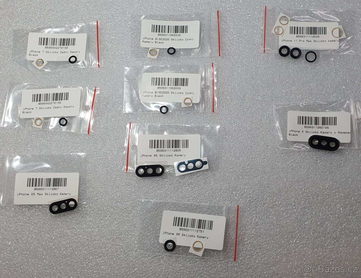 Sklíčko Kamery Samsung S21,S20+,A51, Note 10 atd. - 2