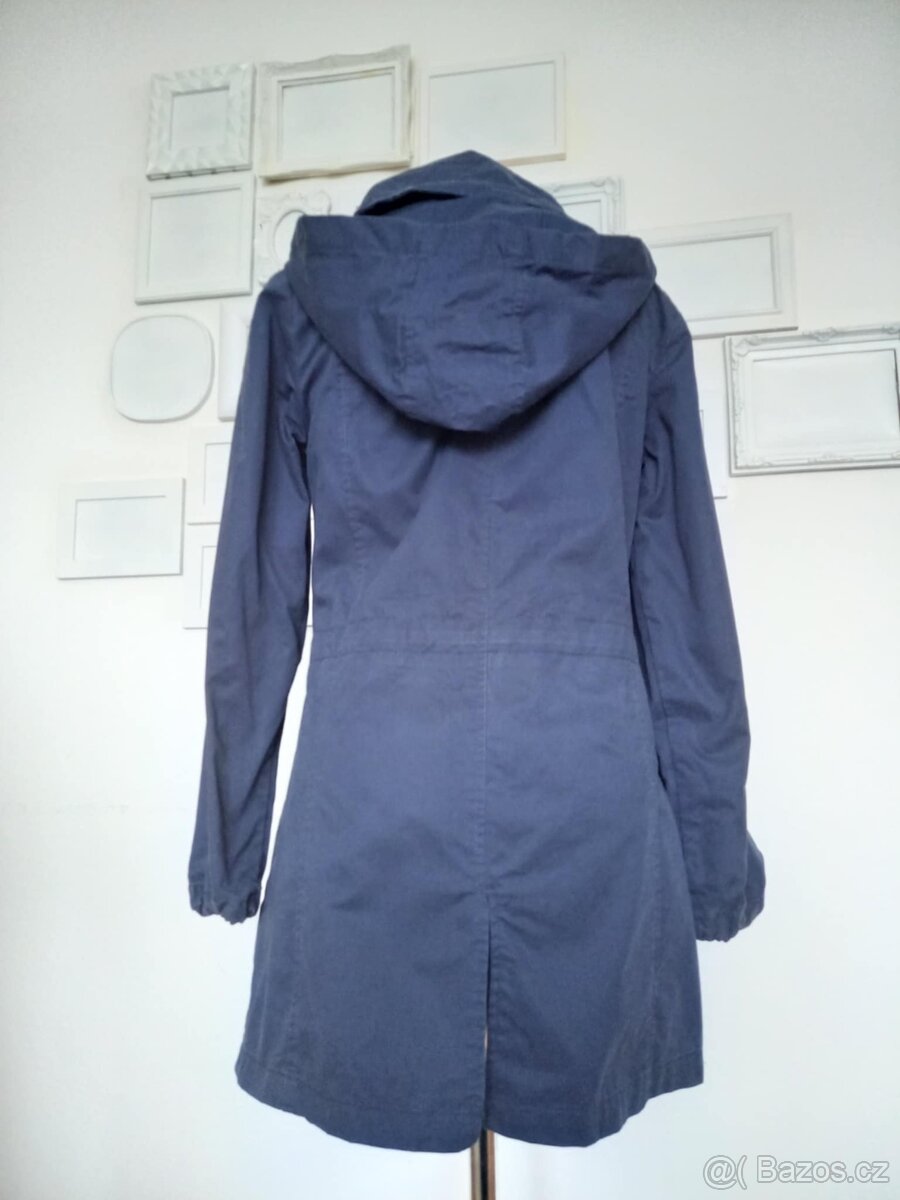 Modrá dámská parka - 2