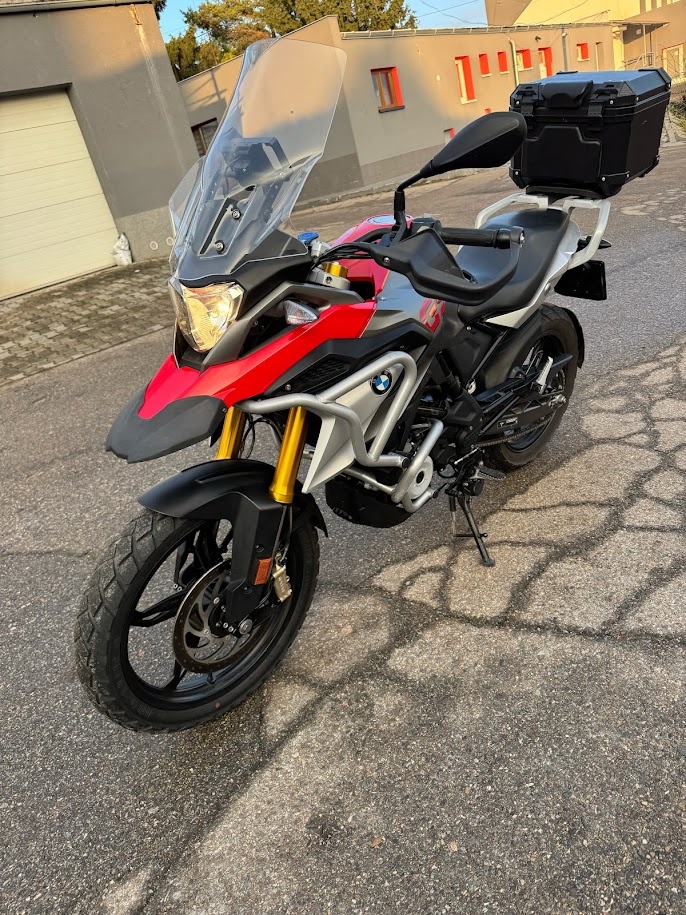 2017 BMW G 310 GS ABS, naj 17500 km, po servisu, nový kufr - 2