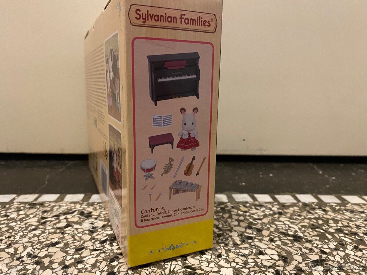 Sylvanian Families- set školní hudební výchova - 2