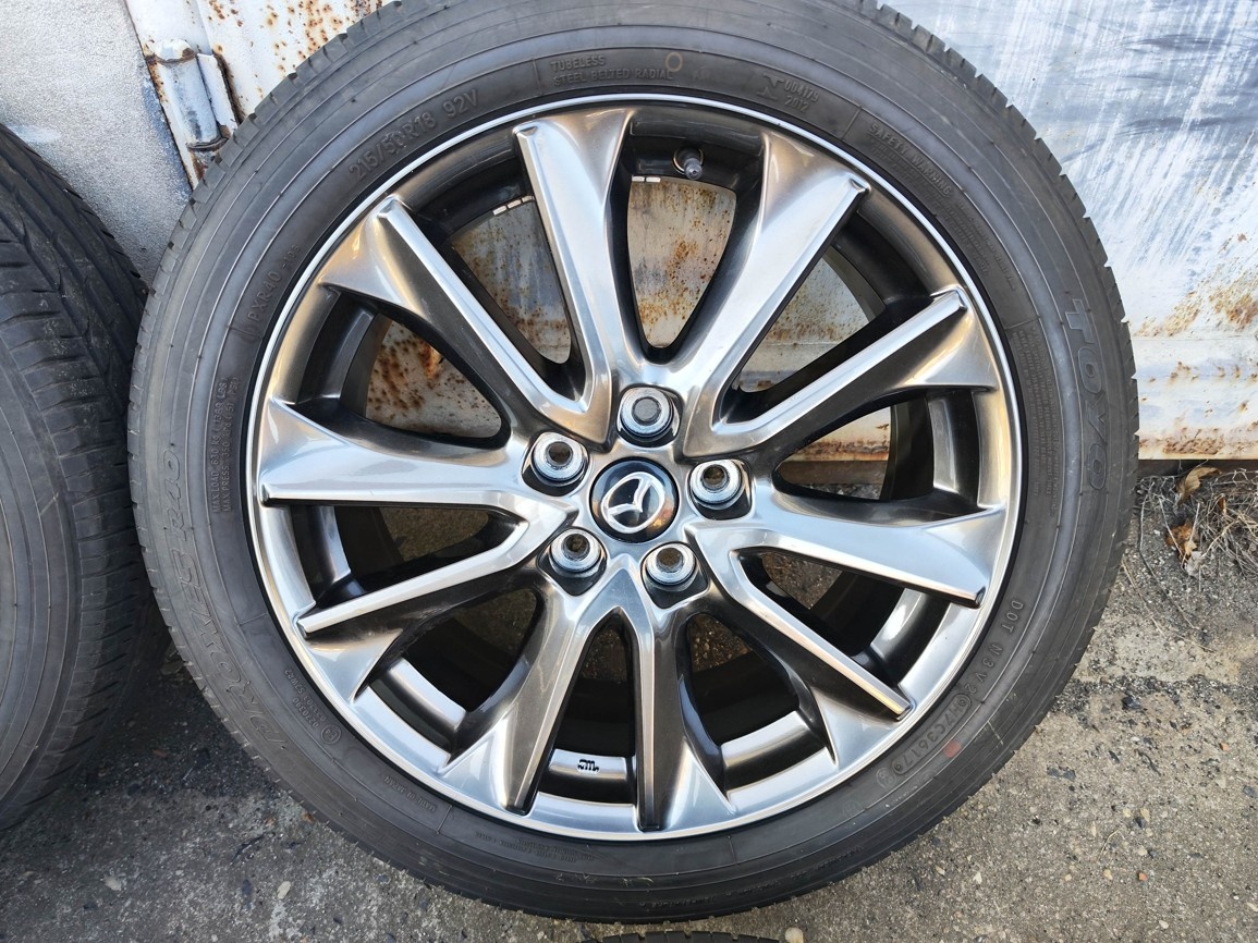 18"letní alu sada 5x114 origo Mazda CX3 5 CX7 215/50 - 2