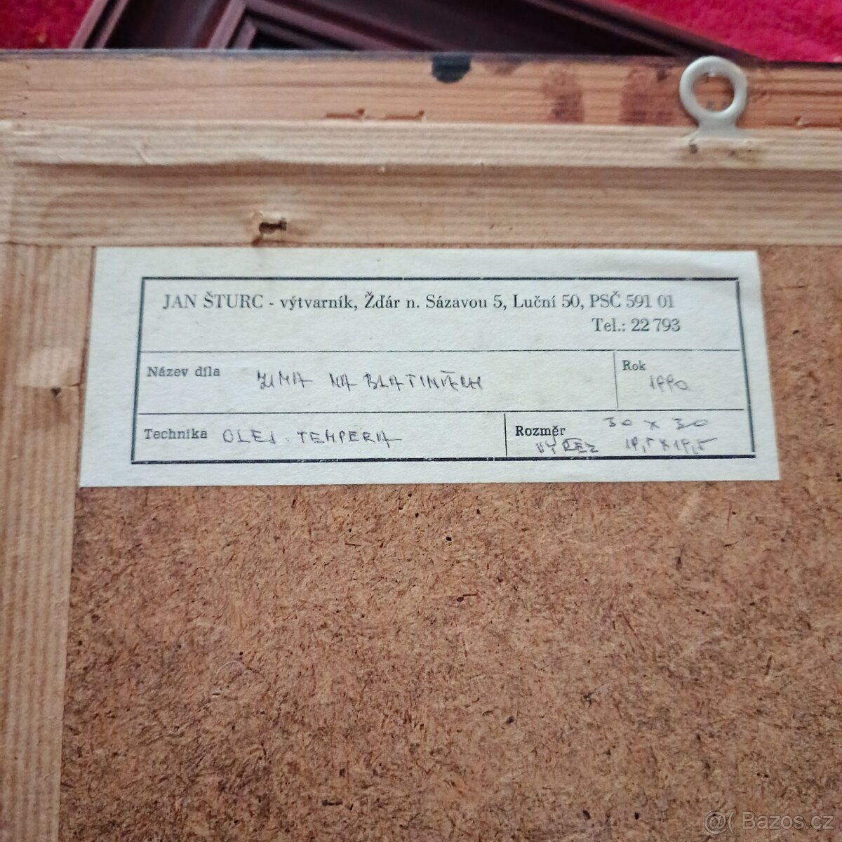 Obrazy Jan šturc - 2