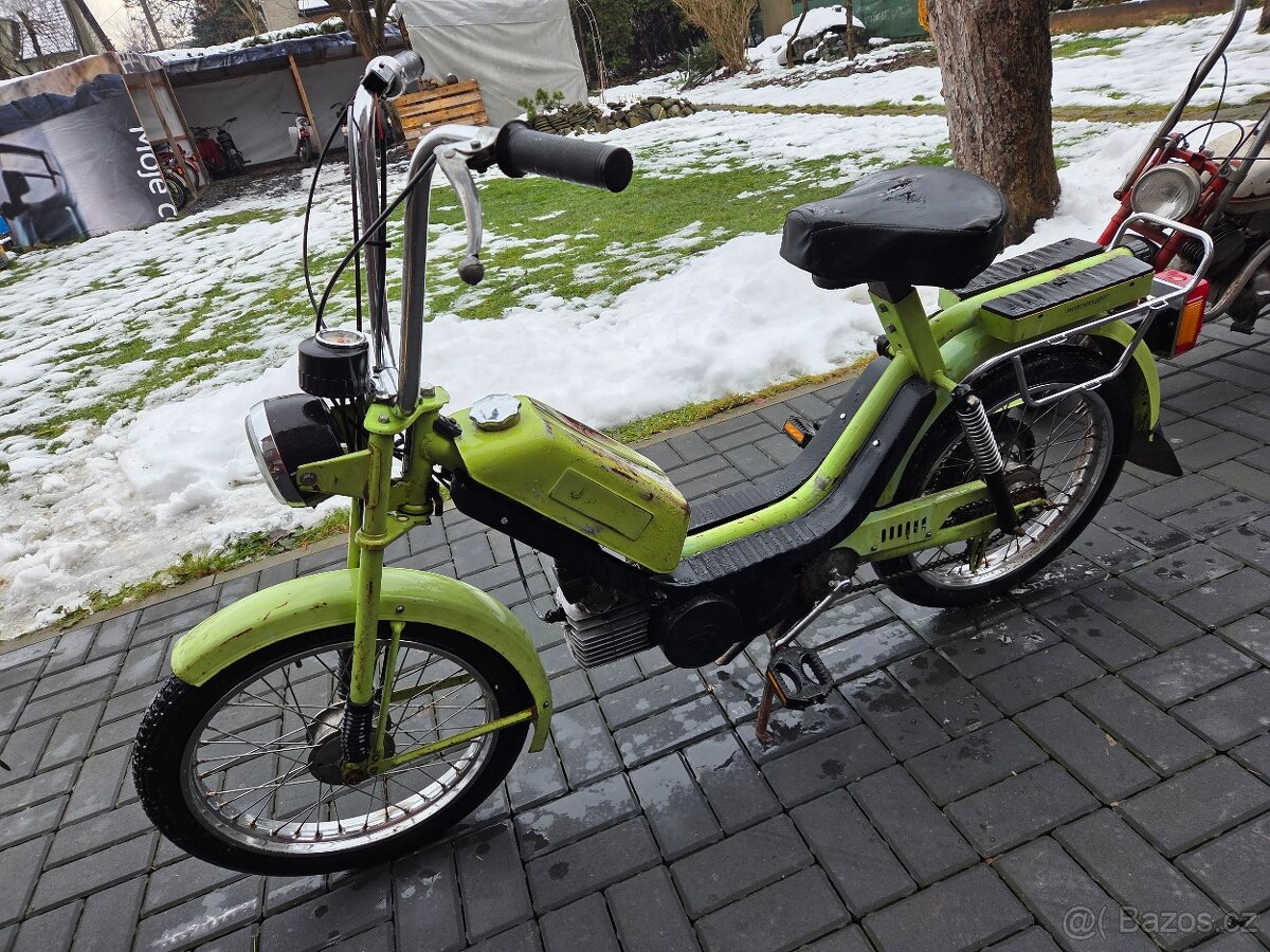 Babetta 210 s kartičkou, zelená, původní 6. - 2