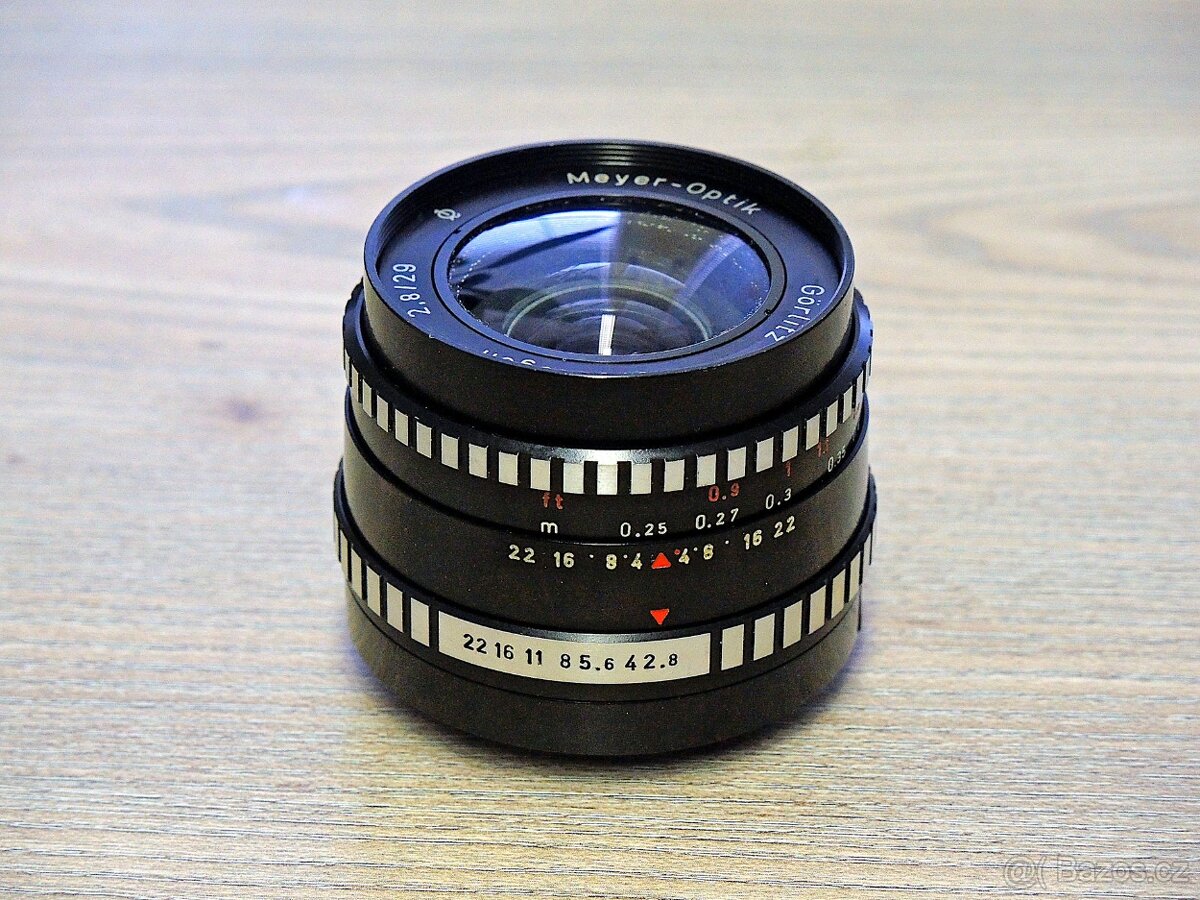 Objektiv Meyer Optik Orestegon 2,8/29 mm (M42 závit) - 2