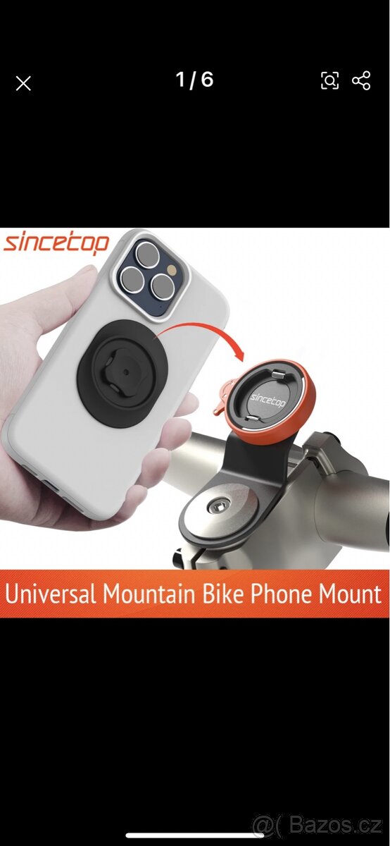iPhone 12 / 12 Pro – cyklo držák a kryt Sincetop - 2