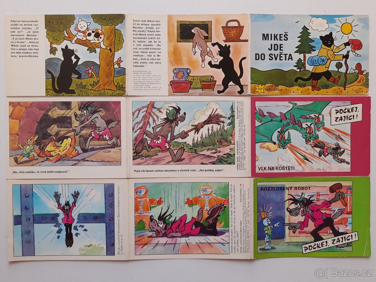 Hvězdička (set 8) - leporela (6x) - 2