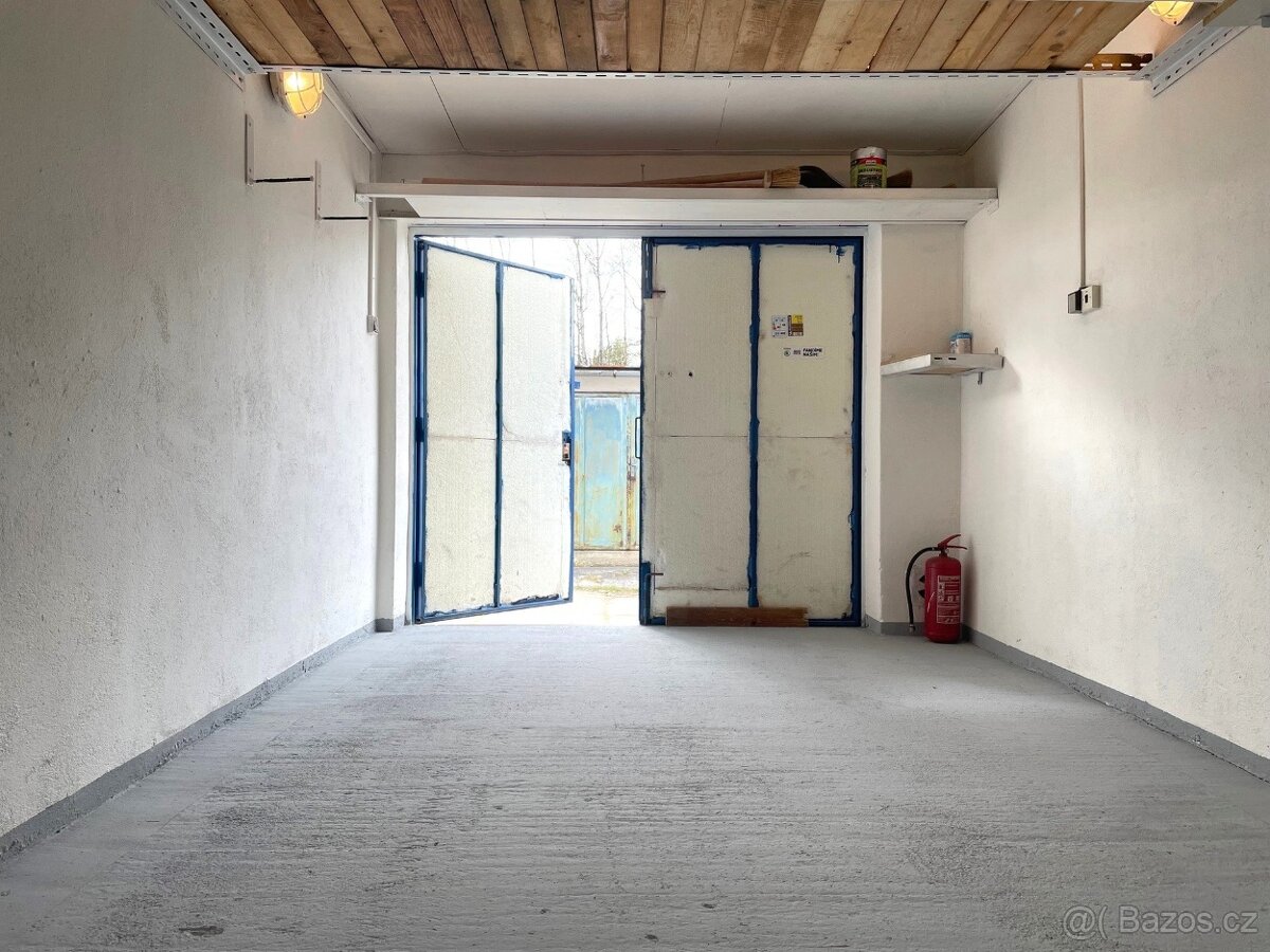 Prodej garáže v České Lípě. - 2