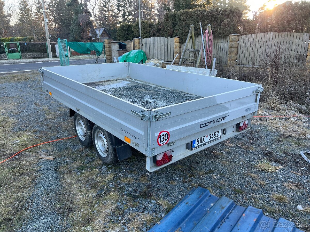 Přívěs 2700kg 3x1,8m - 2