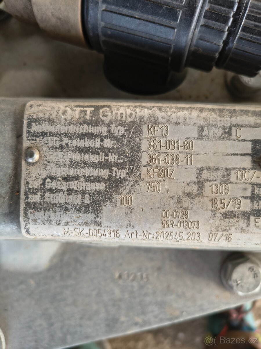 Prodám přivěsný vozík Vezeko - 2