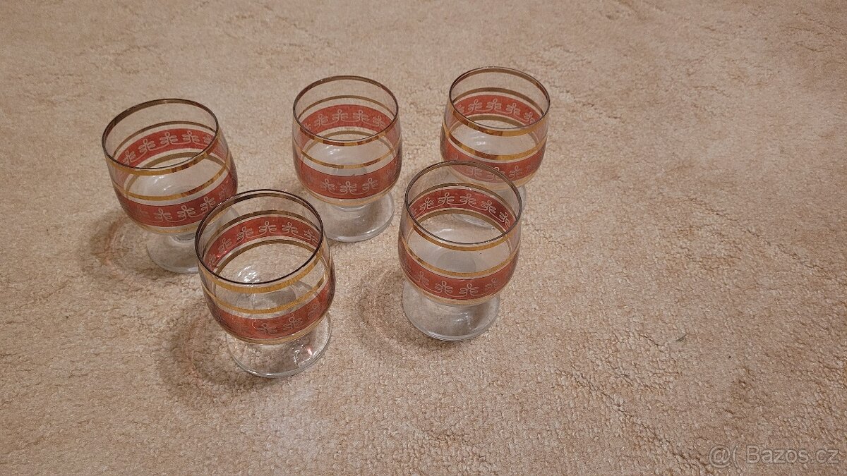 Sada 5 sklenic - 2