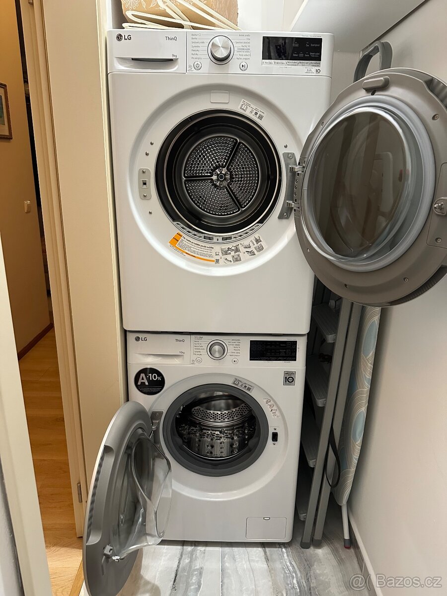 Prodám pračku a sušičku LG v záruce - 2