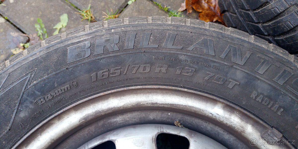 plechová kola Felicia R13 - 2