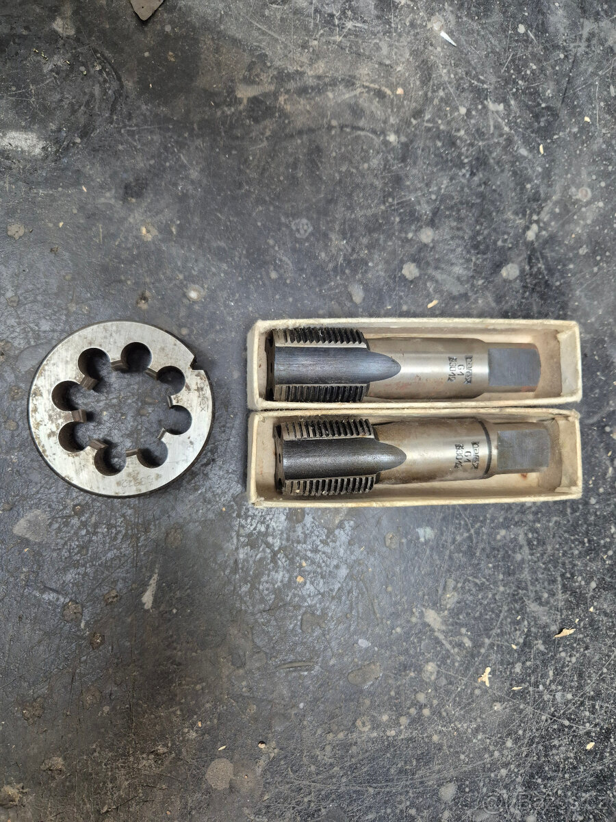 Závitníky G 1 1/4"- G 1" - 2