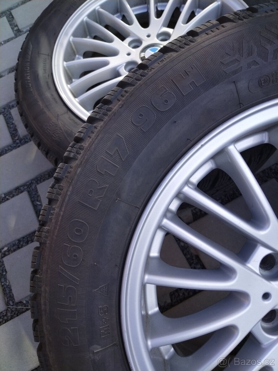 Hliníkové disky r17 BMW - 2