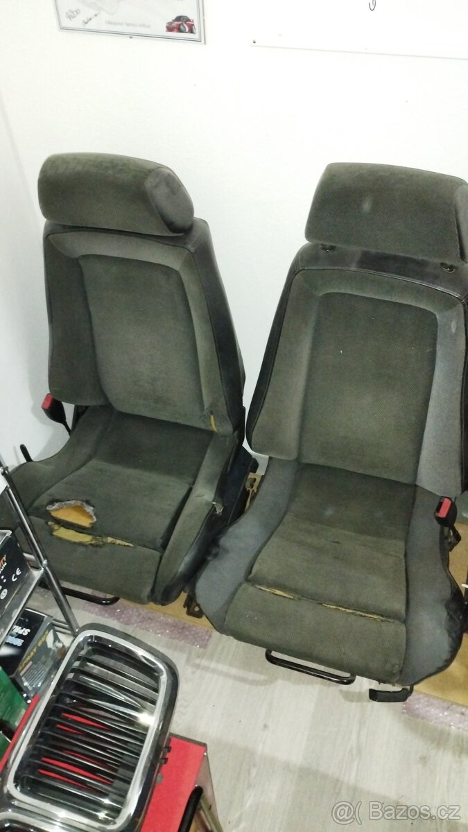 Sedadla RECARO z BMW E28 - 2