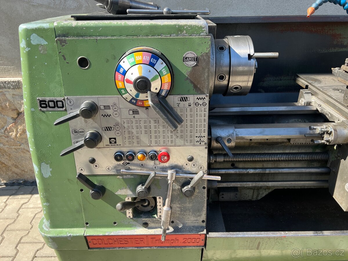 Soustruh Colchester Triumph 2000 - 2