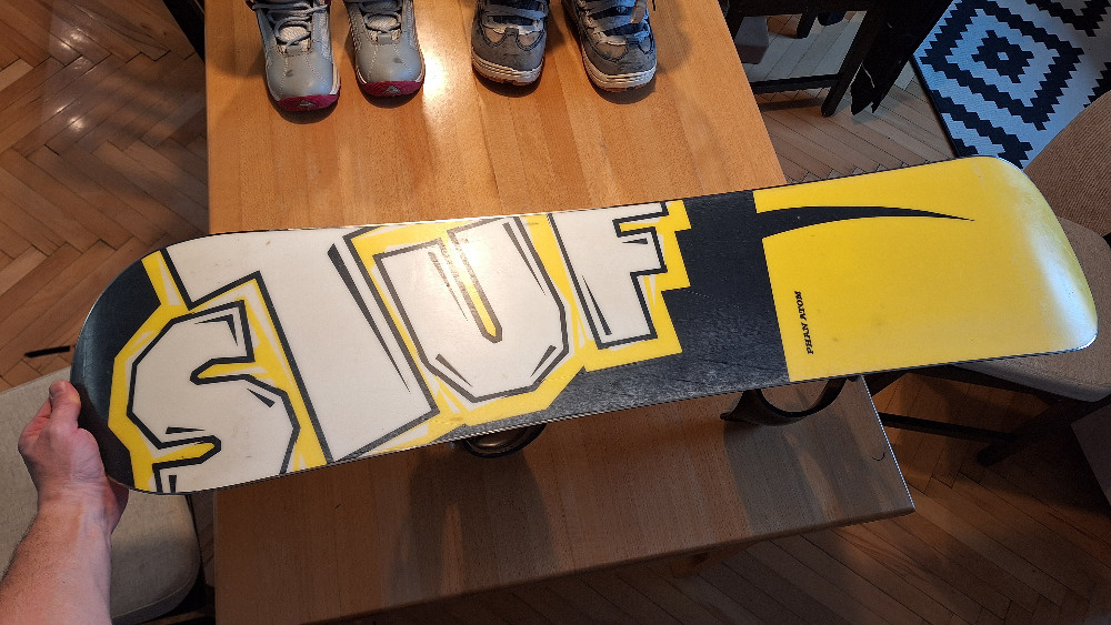 Dětské SNB prkno a 2 x boty - 2