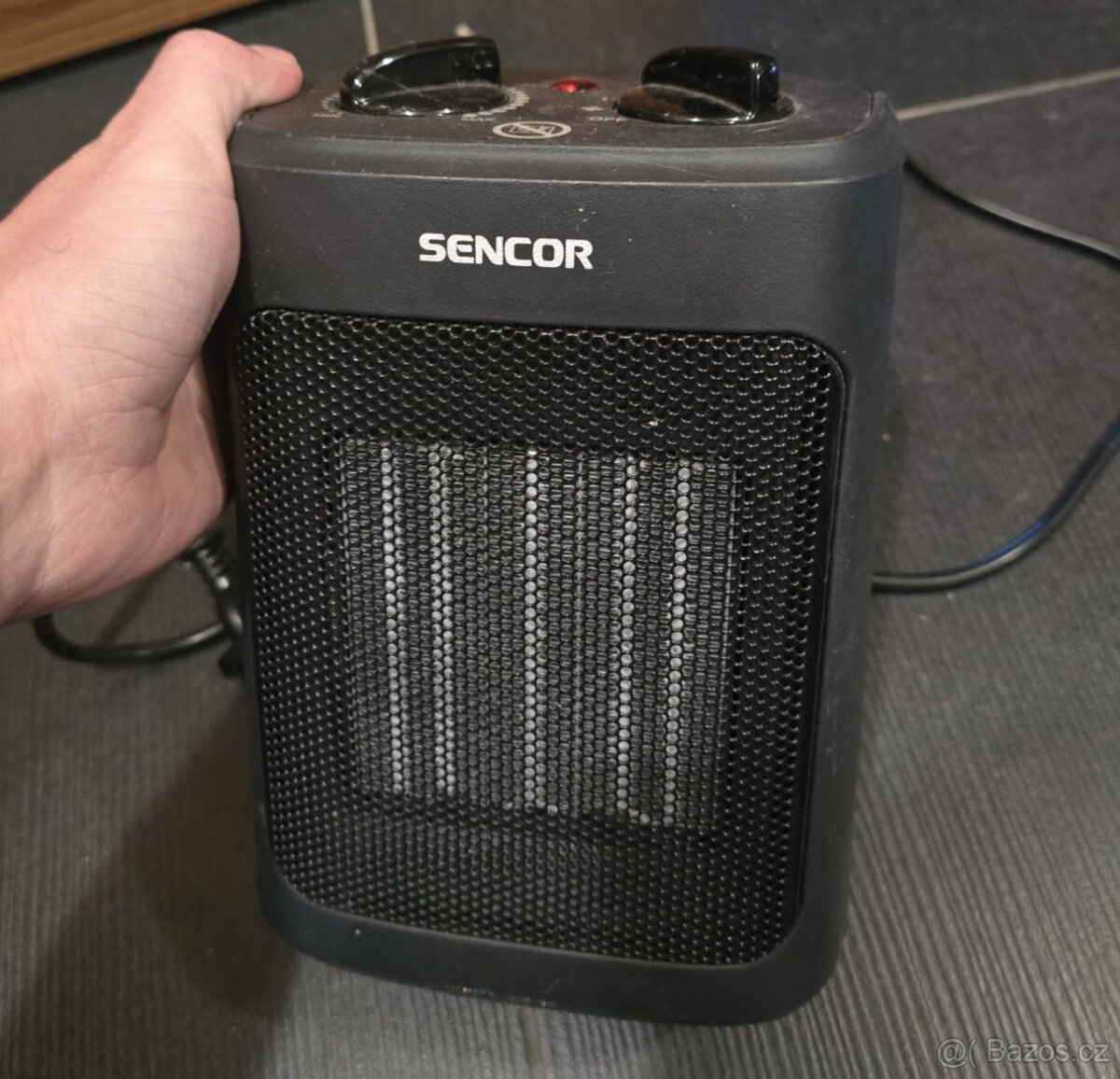 Teplovzdušný ventilátor SENCOR SFH 7601BK 900/1300/2000W - 2