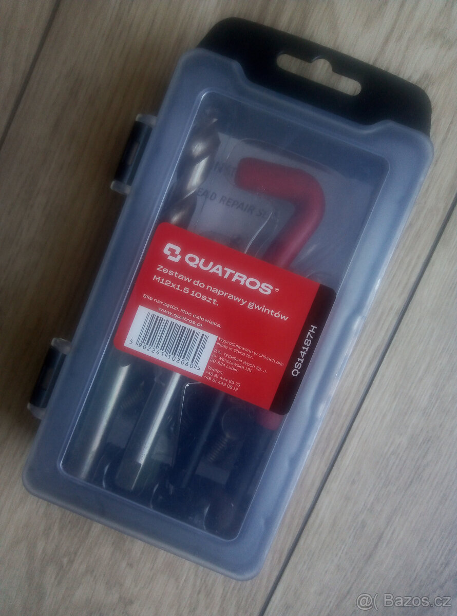 Opravná sada závitů M12×1,5 - 2